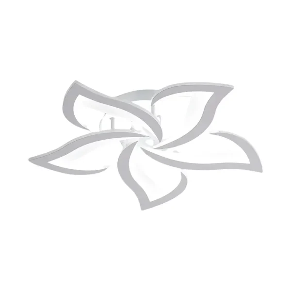 Plafonnier led fleur lumineuse